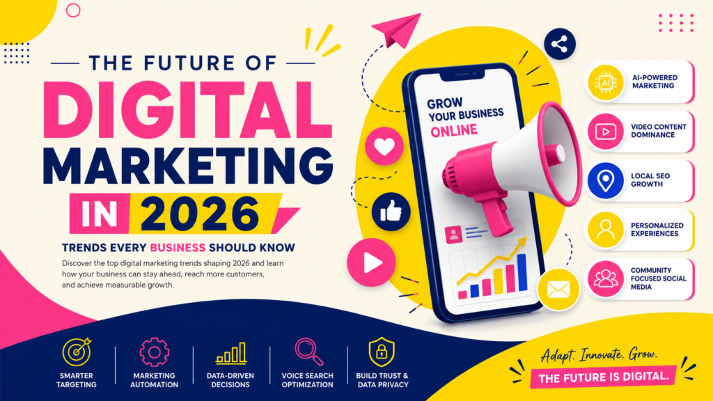 The Future of Digital Marketing in 2026: Trends Every Business Should Know